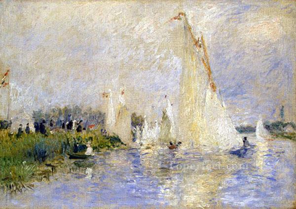 regatta at argenteuil Pierre Auguste Renoir Oil Paintings